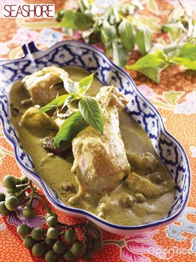 Thai Green Curry Recipe  泰式青咖喱食谱