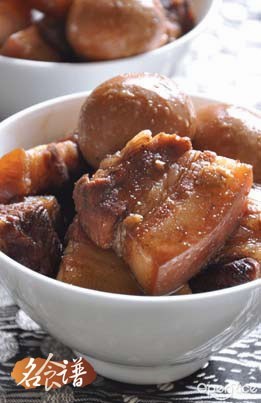 Simmered Pork Belly and Egg and Five Spice Powder Recipe 控肉食谱