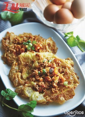 Fragrant Omelette Recipe 鱼香烩方蛋包食谱