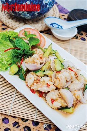 Thai Style Fried Prawns Recipe 泰式香辣虾球食谱