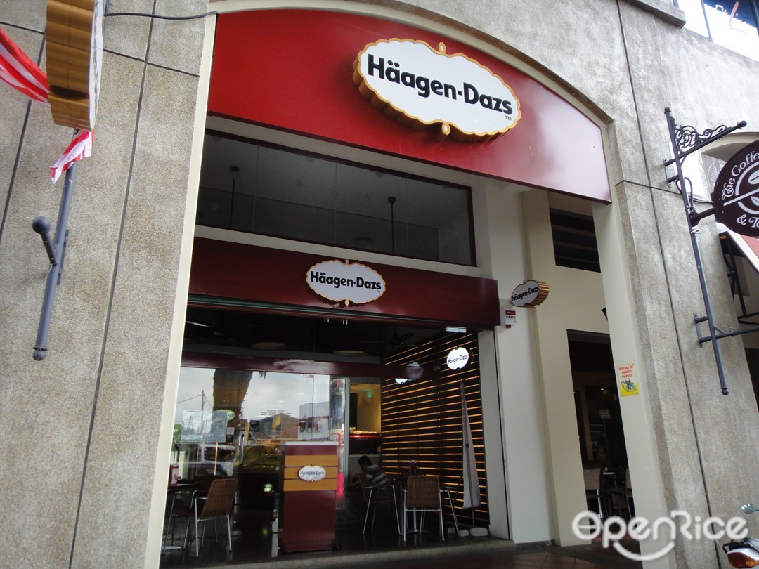 Haagen Dazs's Menu Western variety Ice Cream / Froyo / Gelato Café in