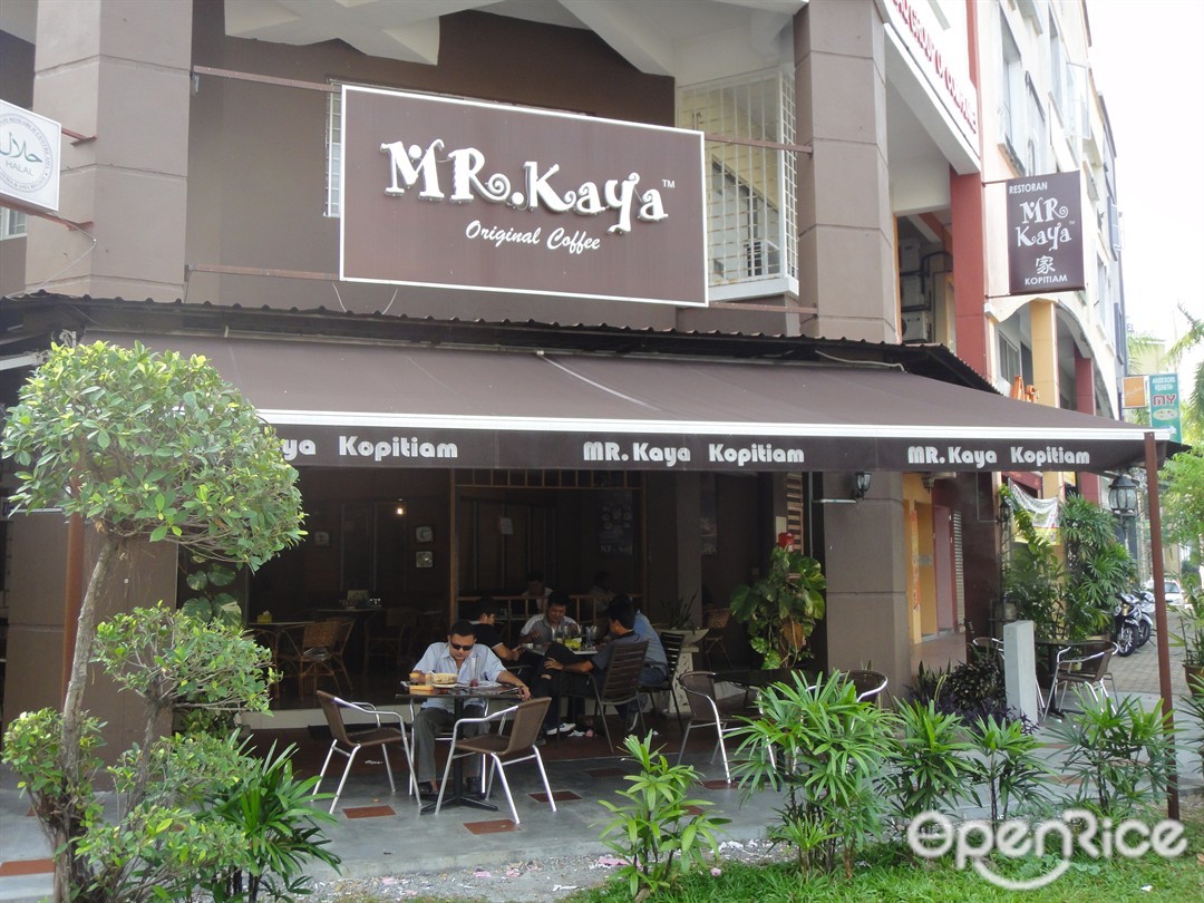 Mr. Kaya Kopitiam's Menu Malaysian variety Steaks / Chops Café in