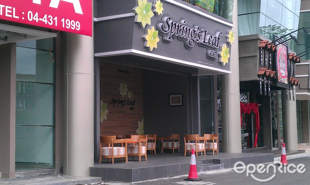 Spring's Leaf Café's Menu Western variety Pizza/Pasta Restaurant in