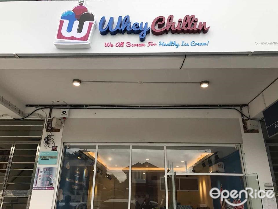 WheyChillin's Menu Asian Variety Ice Cream / Froyo / Gelato Café in