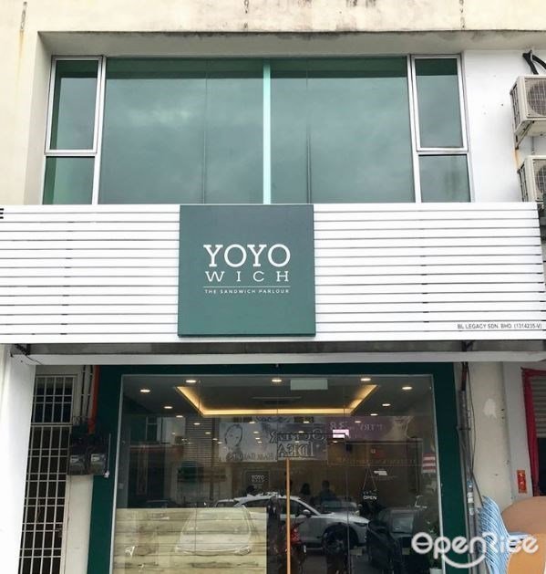 YoYo Wich's Menu Western variety Burgers / Sandwiches Café in Simpang