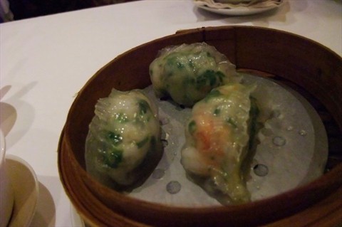Prawn dumplings