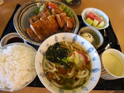 Mini Udon to Chicken Katsu Zen