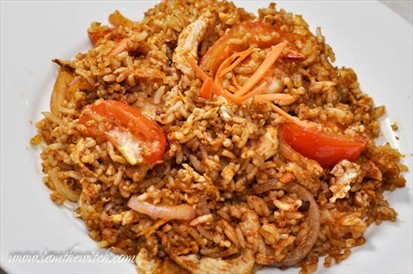 Tom yam fried rice