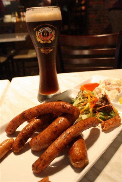 Mixed German Sausage Platter