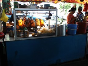 Chicken Rice and Mee Stall