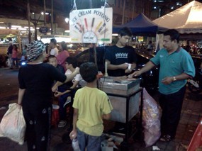 Ice Cream Potong Stall