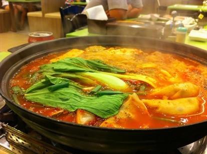 Kimchi Dumpling Soup RM30