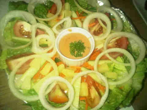 Garden fresh salad