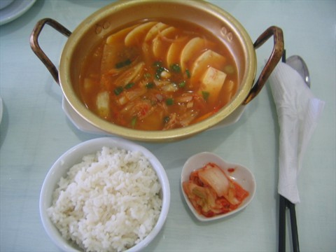 Kimchi soup with chicken(RM9.00)