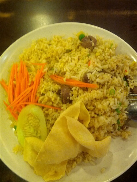 Beef fried rice