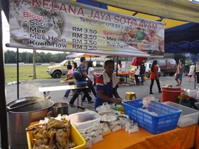 Kelana Jaya Soto Ayam @ Pasar Malam Setia Alam