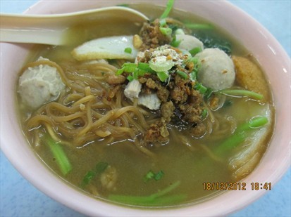 Yee Mee Soup (RM 4.50)