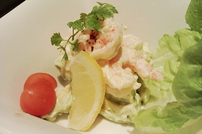 Ebi & Avocado wasabi mayo salad (rm13)