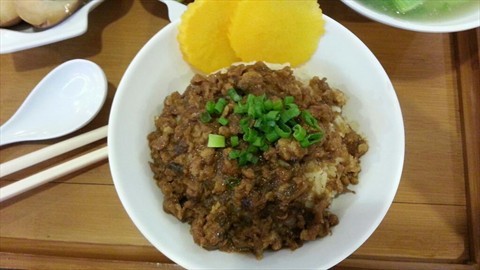 Stewed pork rice