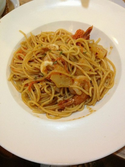 Tom Yam Spaghetti