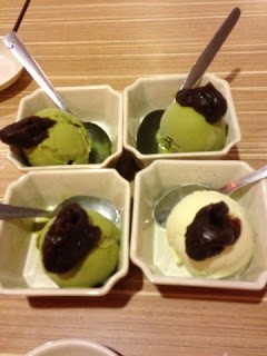 Ice cream-greentea, wasabi