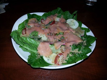 Smoke Salmon Salad