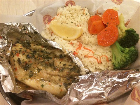 Dory Fish with Rice