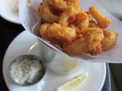 crispy fried calamari