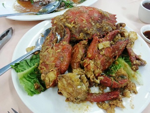 Salted egg Crabs...