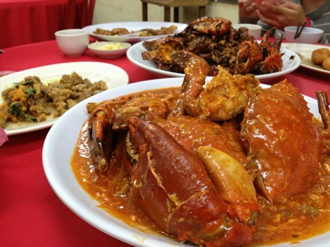 Sweet and sour crabs