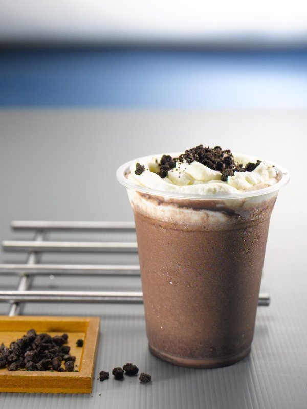 Chocolate ice clearance blended