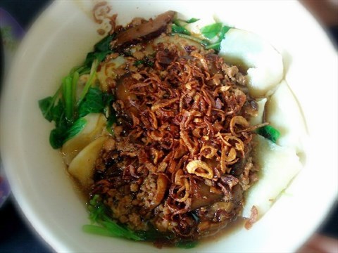 Delicious Dry Pan Mee