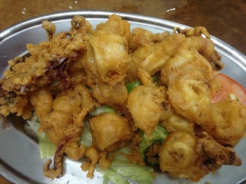 deep fried sotong