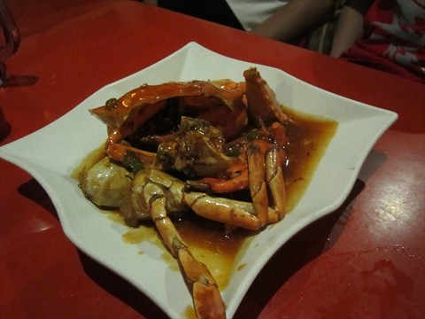 Sweet & Sour Crabs - 0.55kg x @60.00 = Rm33.00+