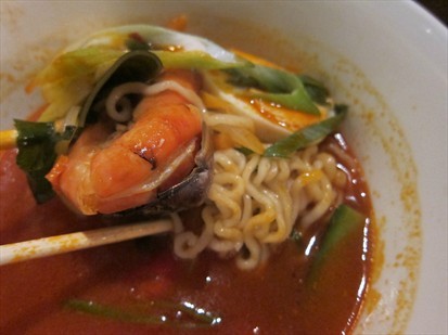 spicy seafood ramen