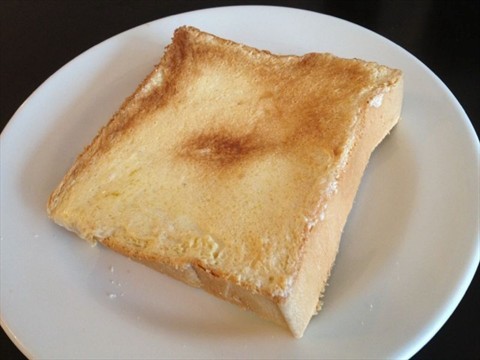 Crispy butter toast