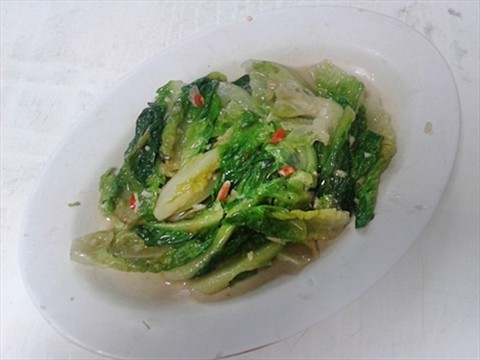 Lettuce with Fermented Bean Curd 腐乳油麦