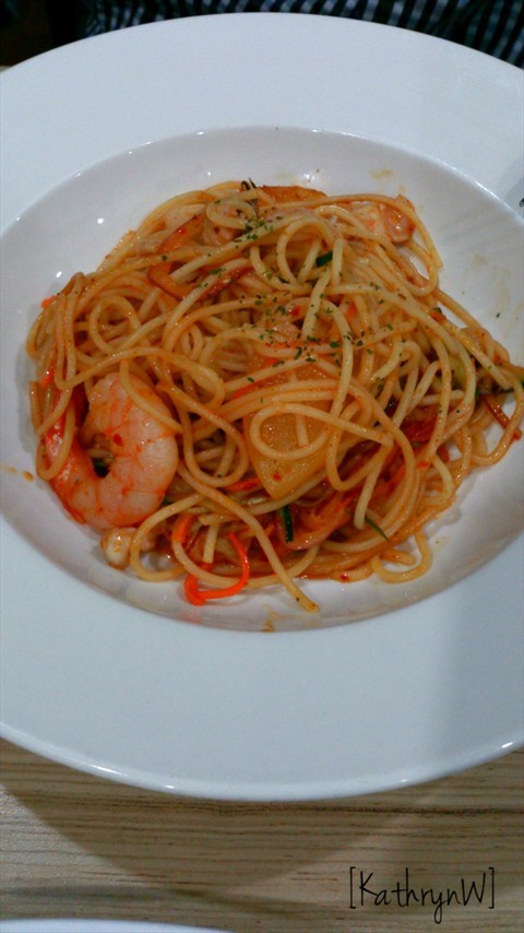 Tom Yam Spaghetti..
