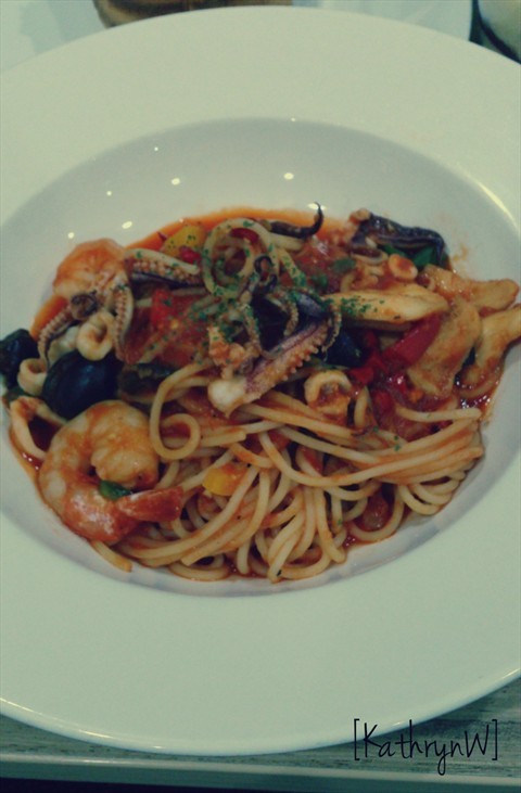 Seafood Spaghetti..