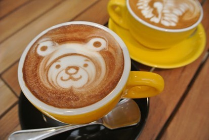 The bear, Coffee's art