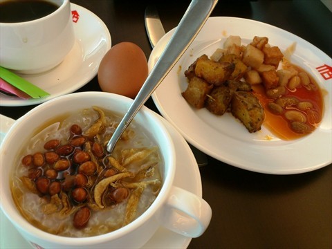 Breakfast buffet at Kinta Riverfront Hotel & Suits, Ipoh Perak.