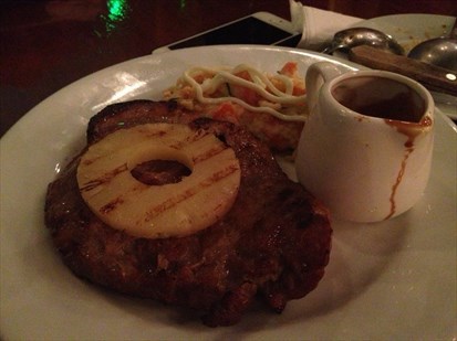 RM25. The sauce is very sweet, so be careful when you think of pouring the whole thing on the steak!