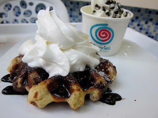 Belgian Waffle with Whipping Cream (RM 6.90)