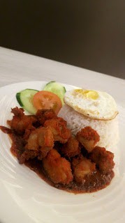 Mongolia Chicken with Rice （RM 9.90）