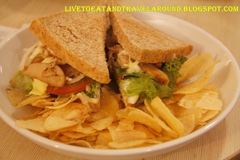 Love the sandwich and the chips! =)