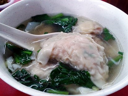 Prawn & Pork Dumpling Soup