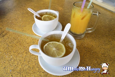 Passion Fruit Drink - RM 3.50 & Honey Lemon - RM 3.50