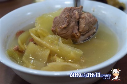 Duck with Salted Vegetable Soup (Sup Itik Tim) - RM 15.00 (Small) / RM 18.00 (Medium) / RM 22.00 (Large) 