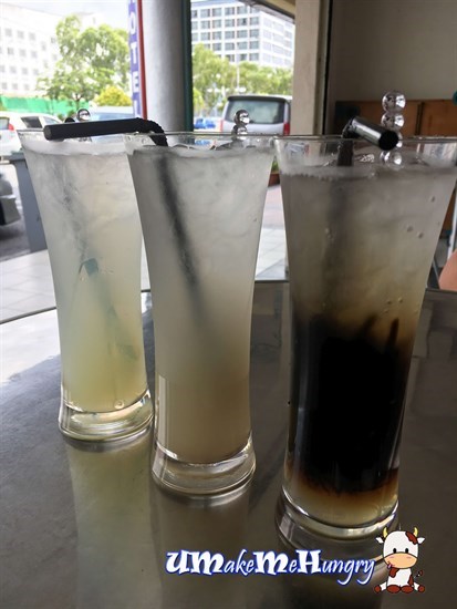 Lime Juice, Barli & Lime, Cincau - RM 2.00 