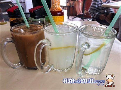 Kopi - RM 2.00, Lemon Barly & Lemon Juice - RM 3.50 